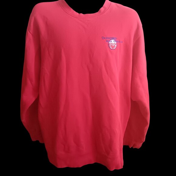 Vintage Men's Sweatshirt XL Texhoma Wheat Growers Co-Op Farm Swag Crewneck 90s - Picture 1 of 4